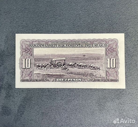 10 песо Уругвай 1939
