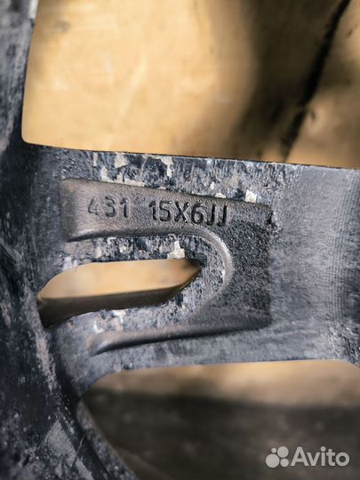 Литые диски 4шт на ford focus R15