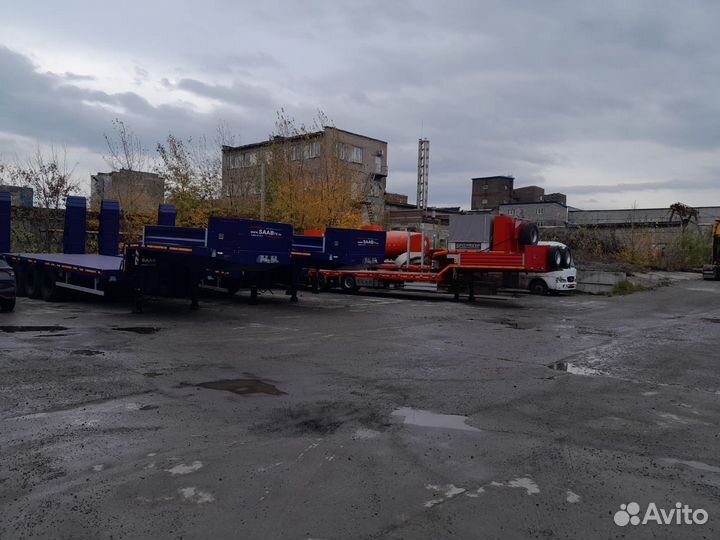 Полуприцеп трал (тяжеловоз) Saab 9891, 2023