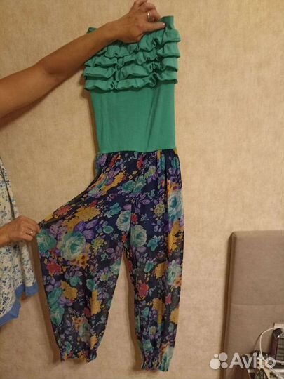 Комбинезон летний, открытый