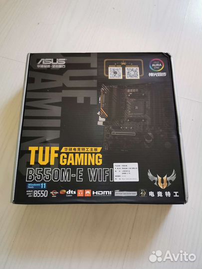 Материнская плата asus TUF gaming B550M-E (Wi-Fi)