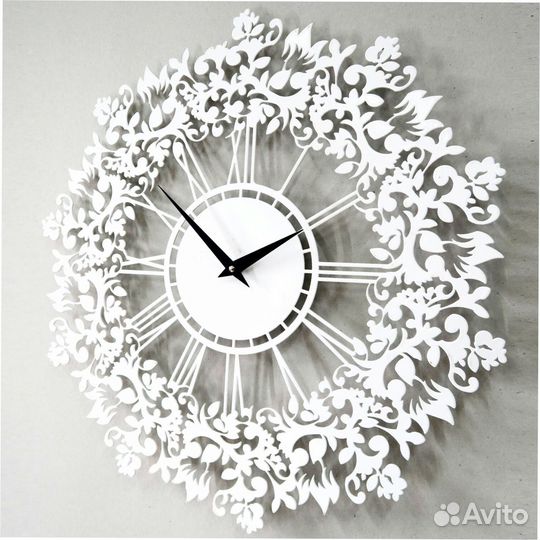 Часы лазерная резка по металлу