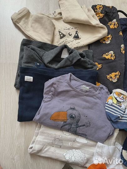 Вещи пакетом на мальчика 86-92