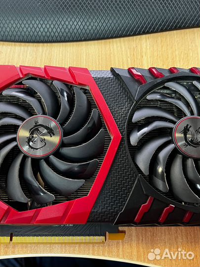 Видеокарта MSI GTX 1080