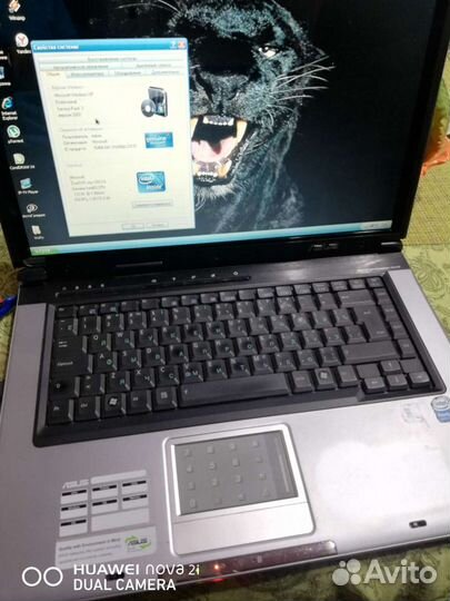 Ноутбук asus x50v