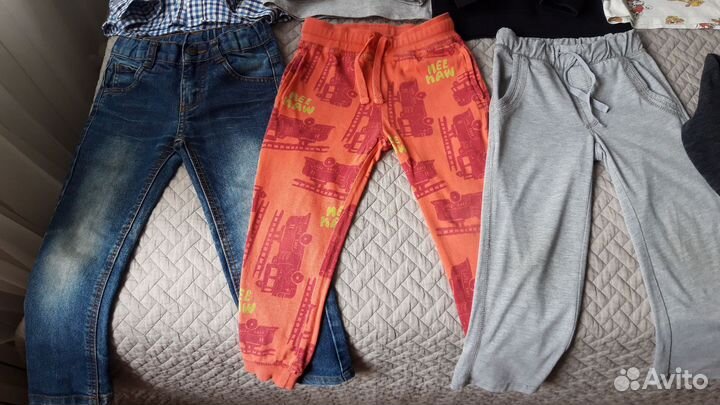 Вещи пакетом для мальчика 104 110