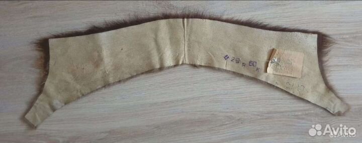 Меховой воротник нутрия