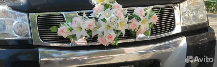 Цветы на машину