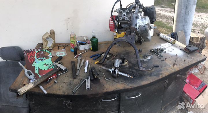 Ремонт питбайков мотоциклов квадроциклов Самара