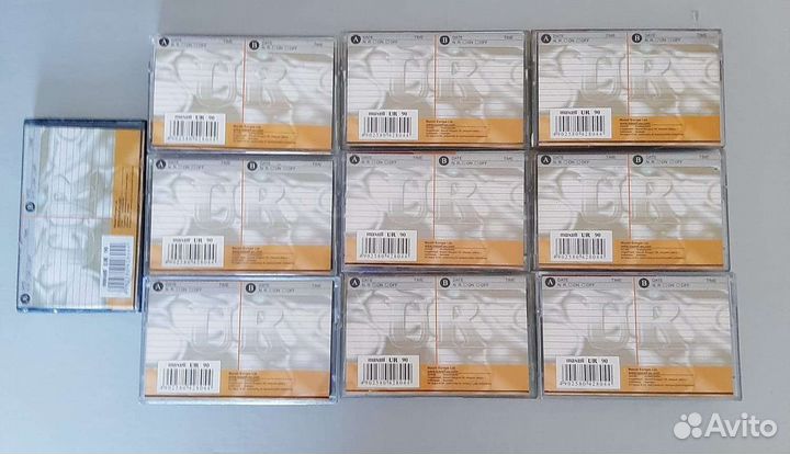 Аудиокассеты maxell ur 90