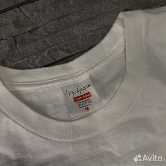 Футболка Supreme X Yohji Yamamoto Made In USA