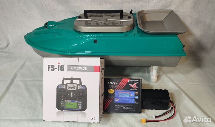 Прикормочный Кораблик с GPS и без