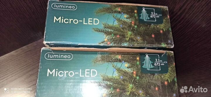 Гирлянда Lumineo из Micro-LED RGB