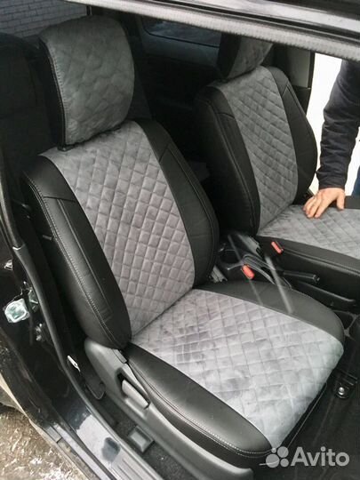 Чехлы из алькантары на Suzuki Jimny от Автопилот