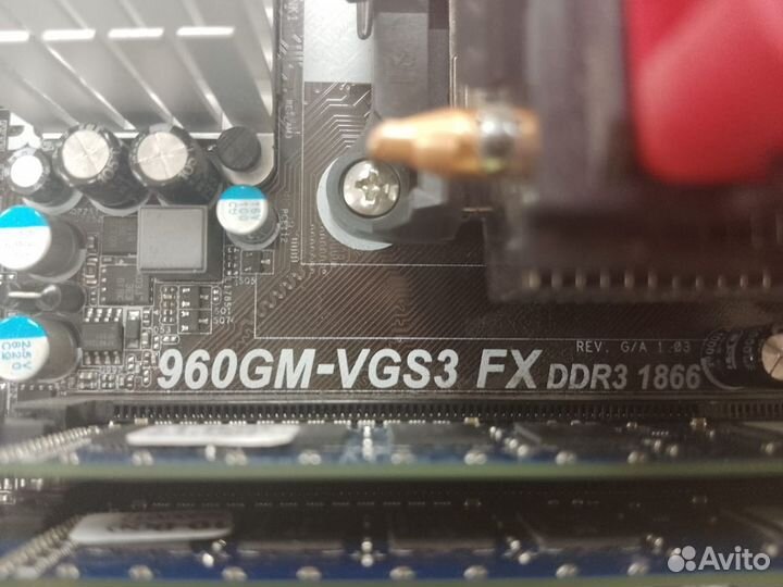 Asrock 960GM-VGS3 FX + FX4100 + 4Gb DDR3