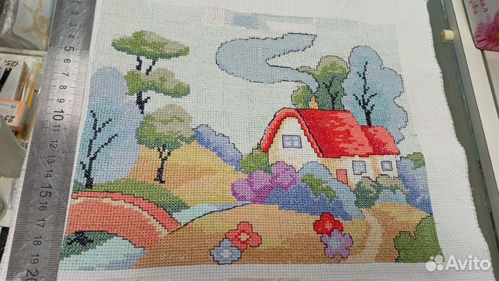 Вышитые работы