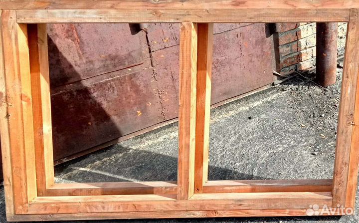 Оконные блоки деревянные двойные