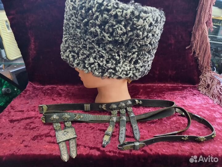 Пояс Кавказский.Фурнитура серебро