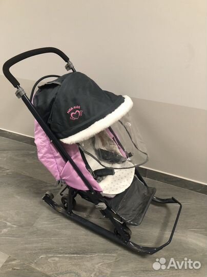 Санки коляска nika kids