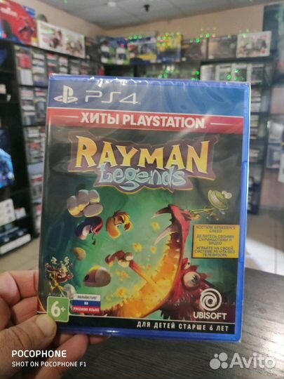 Рейман:Легенда PlayStation 4 новый диск