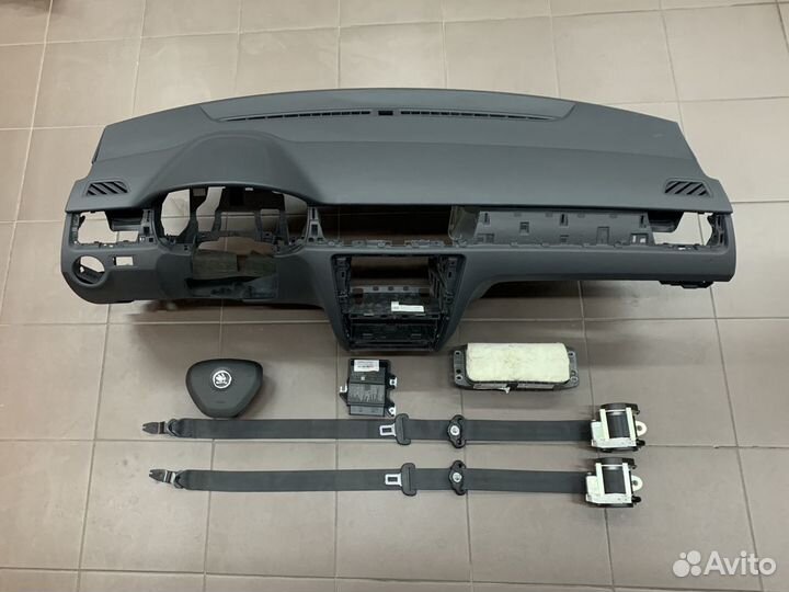 Комплект SRS Airbag Skoda Rapid 2012-2020