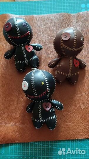 Игрушка Кукла Вуду Мягкая из кожи