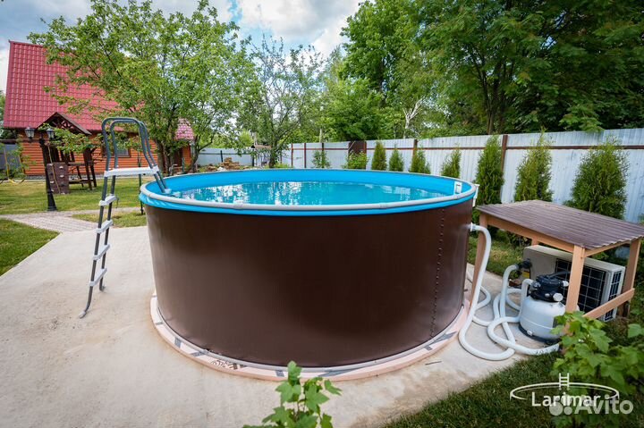 Бассейн морозостойкий каркасный напрямую с завода