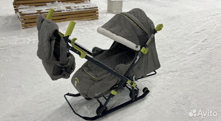 Санки - коляска nika kids
