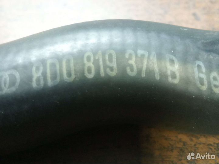 Патрубок отопителя audi A4 B5 / VW B5 1.6/1.9