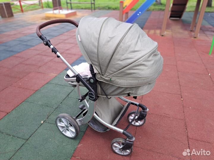 Коляска 2 в 1 luxmom 608