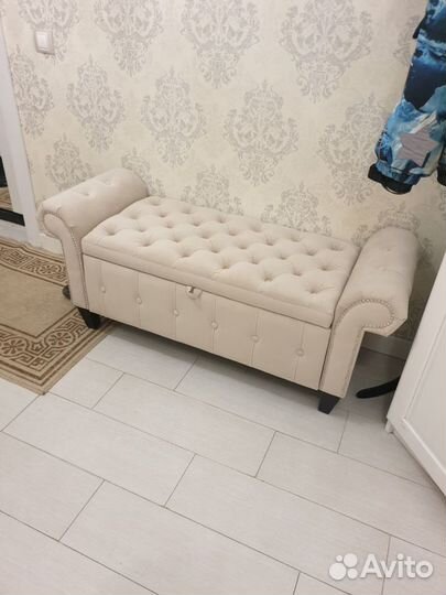 Пуф-банкетка в прихожую Толедо