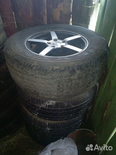 Литые диски r16 5x114 3 с резиной