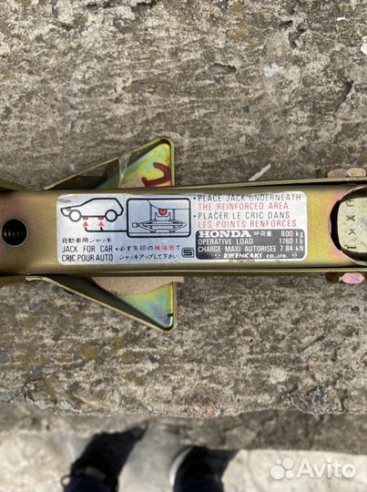 Домкрат Honda