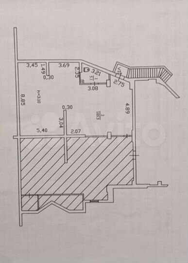 Свободного назначения, 130 м²