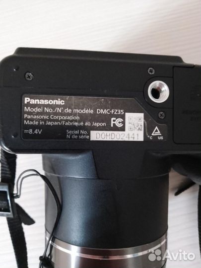 Фотоаппарат Lumix DMC-FZ35 б/у американец