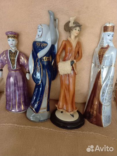 Статуэтки из фарфора и полистоуна