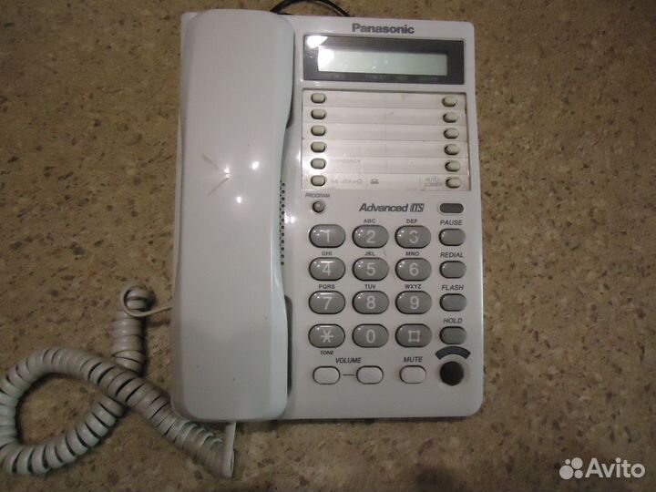 Проводной телефон Panasonic KX-TS2362 (белый)