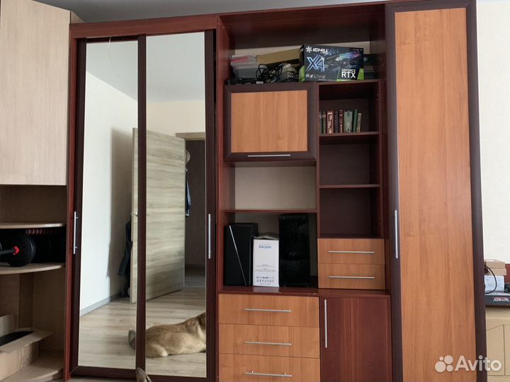 Стенка в гостиную со шкафом