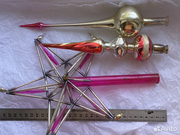 Ёлочные игрушки СССР