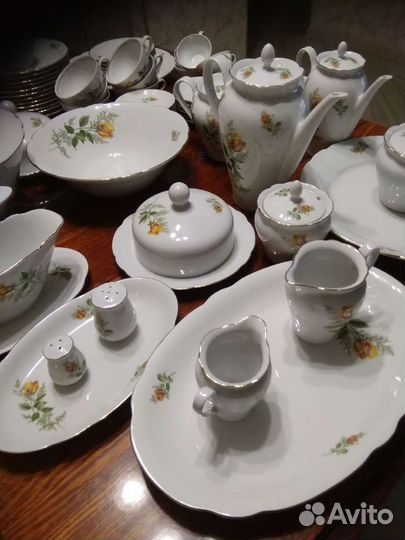 Сервиз столовый гдр посуда