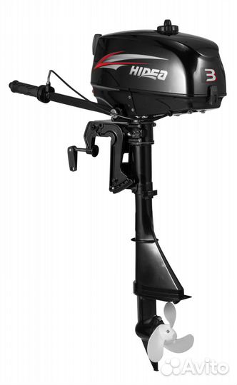 Лодочный мотор Hidea HD3FHS + масло В подарок