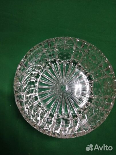 Хрустальная ваза, салатник СССР