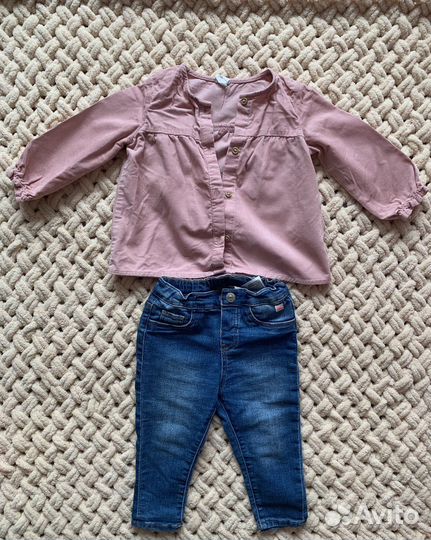 Вещи на девочку 80 размер