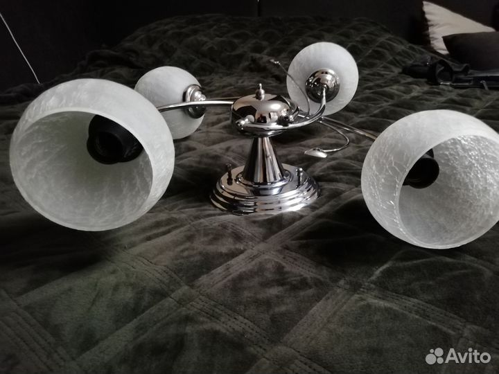 Люстра потолочная бу