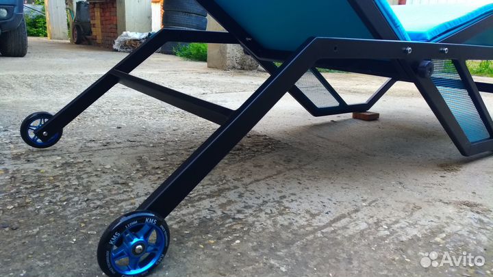 Шезлонг лежак раскладной