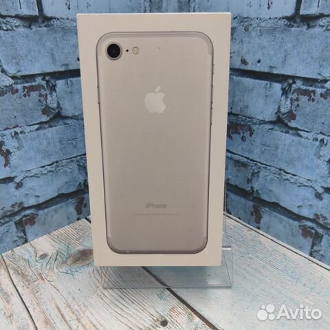 Коробка iPhone 7 Silver 32GB Оригинал