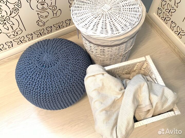 Интерьерный пуф 45х35 см