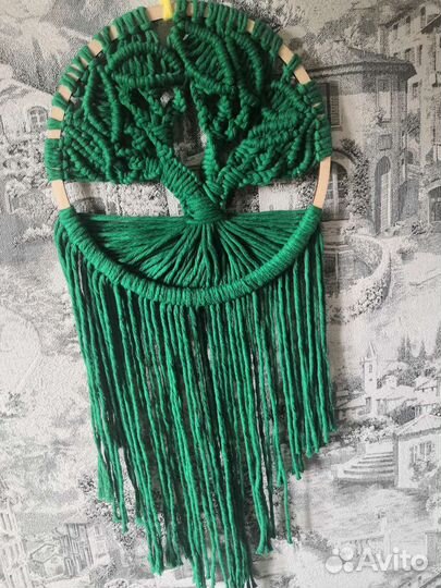 Панно дерево, ловец снов