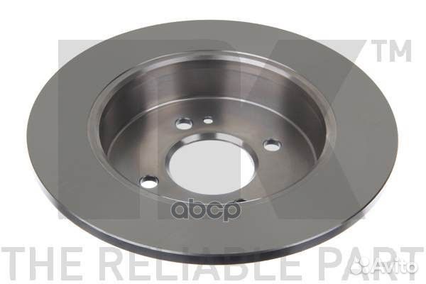 Диск тормозной задний Hyundai Solaris, Kia Rio