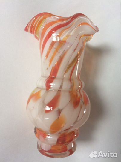 Ваза стеклянная интерьерная